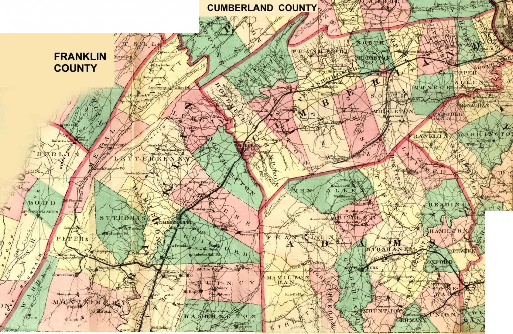 1872 Franklin Cumberland Adams in PA